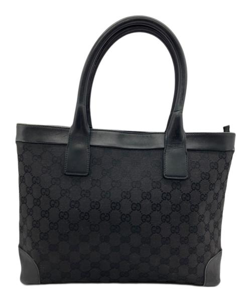 GUCCI（グッチ）GUCCI (グッチ) GUCCI　ハンドバッグ ブラックの古着・服飾アイテム