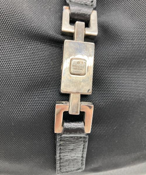 GUCCI（グッチ）GUCCI (グッチ) GUCCI　セミショルダーバッグ ブラックの古着・服飾アイテム