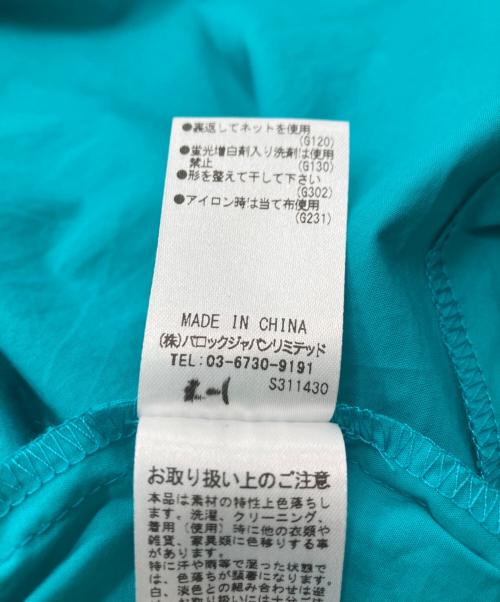 HeRIN.CYE（ヘリンドットサイ）HeRIN.CYE (ヘリンドットサイ) ノースリーブ・キャミソールワンピース ブルー サイズ:FREEの古着・服飾アイテム
