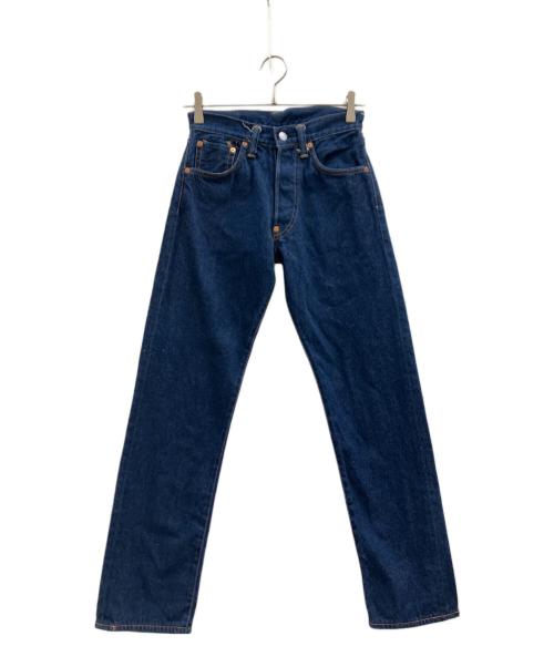 Evisu Jeans（エヴィスジーンズ）Evisu Jeans (エヴィスジーンズ) デニムパンツ 赤カモメ インディゴ サイズ:W26の古着・服飾アイテム