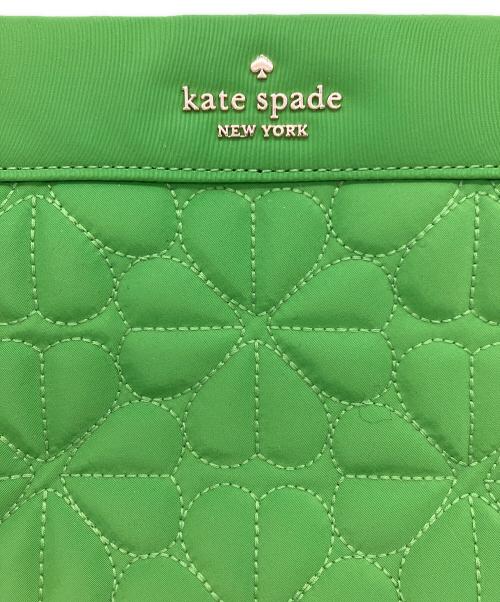 Kate Spade（ケイトスペード）Kate Spade (ケイトスペード) Kate Spade　コスメポーチ グリーンの古着・服飾アイテム