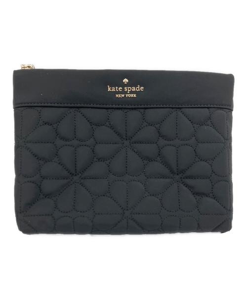 Kate Spade（ケイトスペード）Kate Spade (ケイトスペード) Kate Spade　コスメポーチ ブラックの古着・服飾アイテム