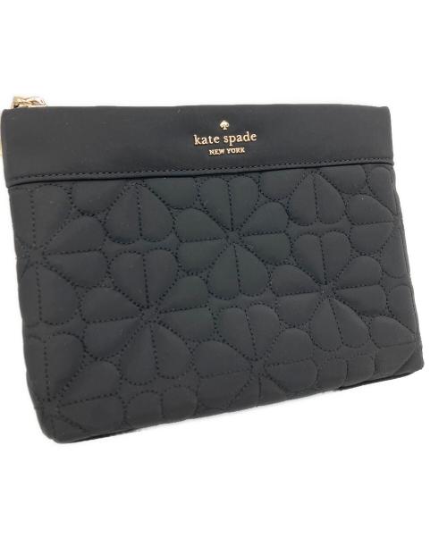 Kate Spade（ケイトスペード）Kate Spade (ケイトスペード) Kate Spade　コスメポーチ ブラックの古着・服飾アイテム