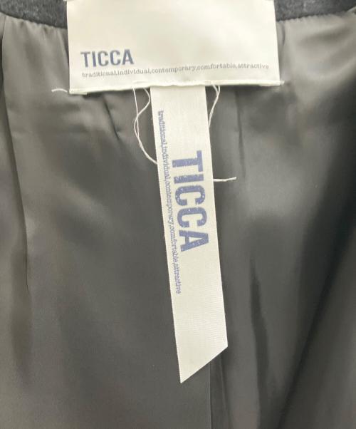 ticca（ティッカ）TICCA (ティッカ) テントコート ブラック サイズ:FREEの古着・服飾アイテム