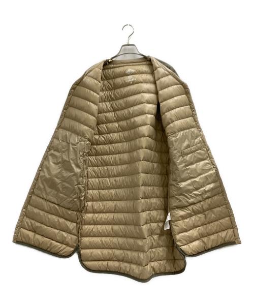 DANTON（ダントン）DANTON (ダントン) Vネックロングインナーダウンコート オリーブ サイズ:36の古着・服飾アイテム