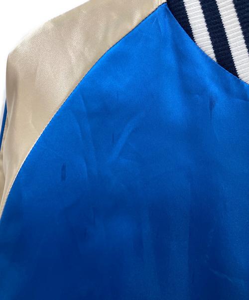 pandiesta japan（パンディエスタジャパン）PANDIESTA JAPAN (パンディエスタジャパン) スカジャン ブルー サイズ:XLの古着・服飾アイテム