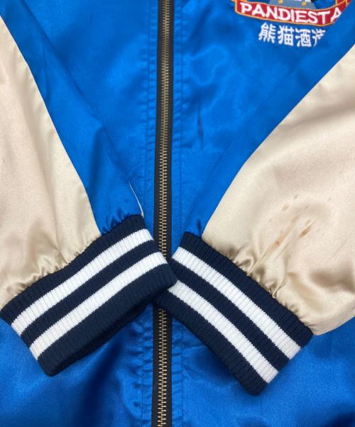 pandiesta japan（パンディエスタジャパン）PANDIESTA JAPAN (パンディエスタジャパン) スカジャン ブルー サイズ:XLの古着・服飾アイテム