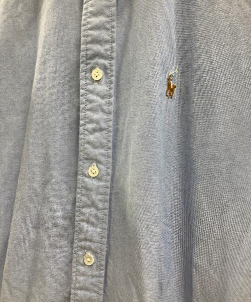 POLO RALPH LAUREN（ポロ・ラルフローレン）POLO RALPH LAUREN (ポロ・ラルフローレン) シャツワンピース ブルー サイズ:4の古着・服飾アイテム