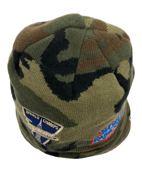SUPREME（シュプリーム）Supreme (シュプリーム) New Era (ニューエラ) Supreme　New Era　ニット帽 オリーブの古着・服飾アイテム