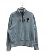 PUMA×amiプーマ×アミ）の古着「スウェット」｜スカイブルー