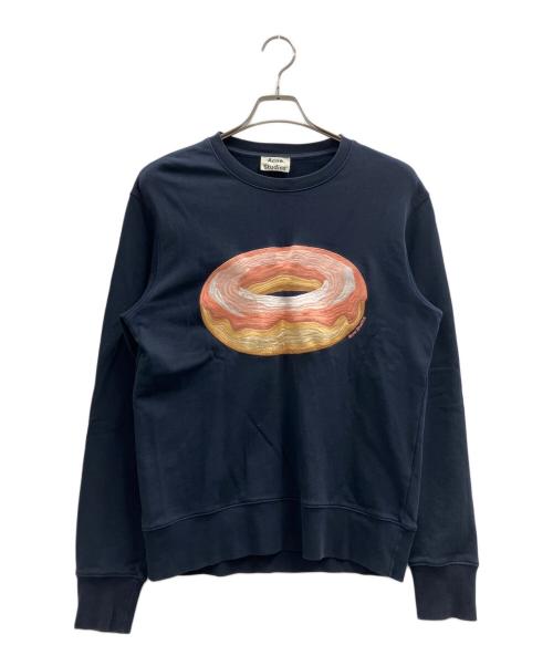 Acne studios（アクネ ストゥディオズ）ACNE STUDIOS (アクネ ストゥディオズ) スウェット ドーナツ ネイビー サイズ:Sの古着・服飾アイテム