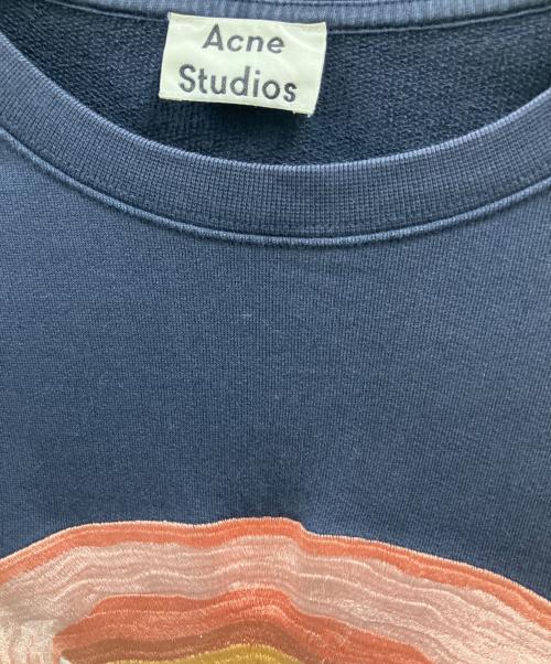Acne studios（アクネ ストゥディオズ）ACNE STUDIOS (アクネ ストゥディオズ) スウェット ドーナツ ネイビー サイズ:Sの古着・服飾アイテム