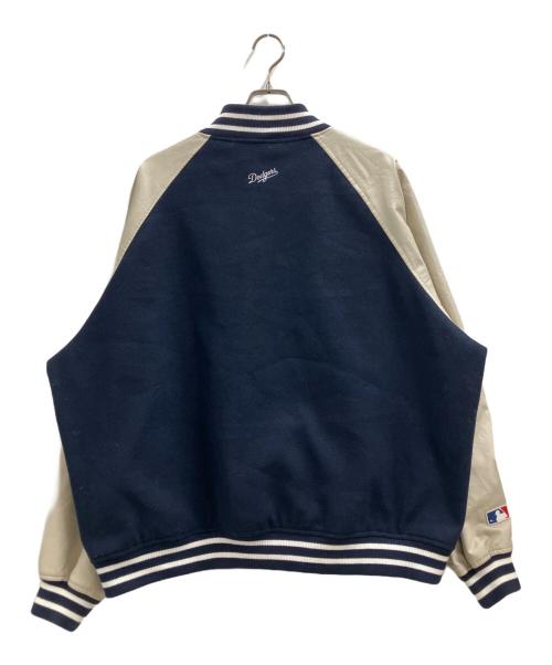 PERUSHU（ペルーシュ）Perushu (ペルーシュ) スタジャン ネイビー サイズ:Lの古着・服飾アイテム