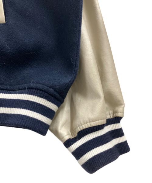 PERUSHU（ペルーシュ）Perushu (ペルーシュ) スタジャン ネイビー サイズ:Lの古着・服飾アイテム