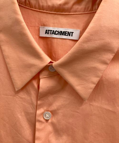 ATTACHMENT（アタッチメント）ATTACHMENT (アタッチメント) ギザブロード L/Sシャツ オレンジ サイズ:3の古着・服飾アイテム