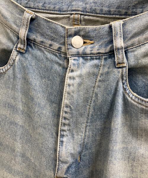 VEIN（ヴェイン）VEIN (ヴェイン) デニムカットオフバギーパンツ インディゴ サイズ:2の古着・服飾アイテム