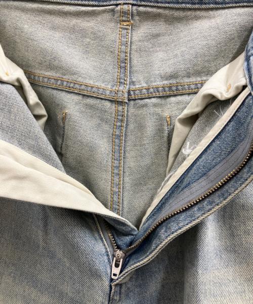 VEIN（ヴェイン）VEIN (ヴェイン) デニムカットオフバギーパンツ インディゴ サイズ:2の古着・服飾アイテム