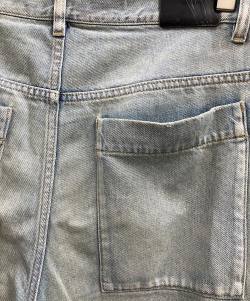 VEIN（ヴェイン）VEIN (ヴェイン) デニムカットオフバギーパンツ インディゴ サイズ:2の古着・服飾アイテム