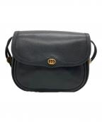 GUCCIグッチ）の古着「GUCCI　ショルダーバッグ」｜ブラック
