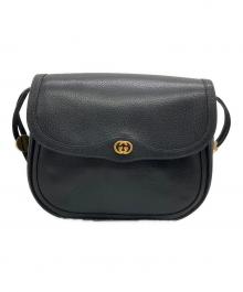 GUCCI（グッチ）の古着「GUCCI　ショルダーバッグ」｜ブラック