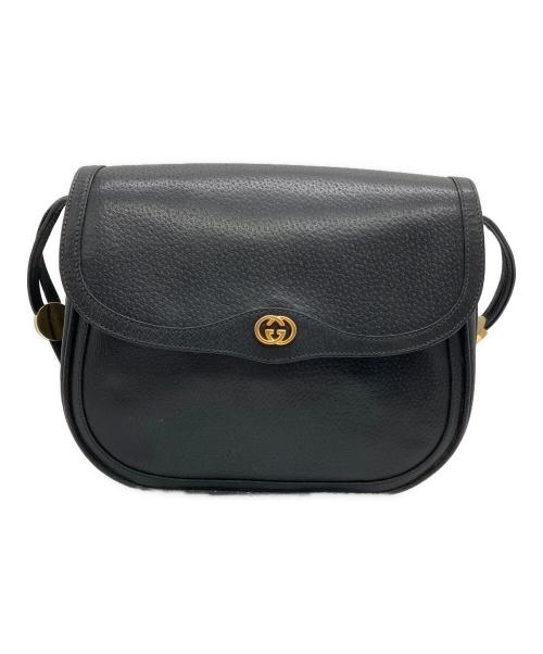 GUCCI（グッチ）GUCCI (グッチ) GUCCI　ショルダーバッグ ブラックの古着・服飾アイテム