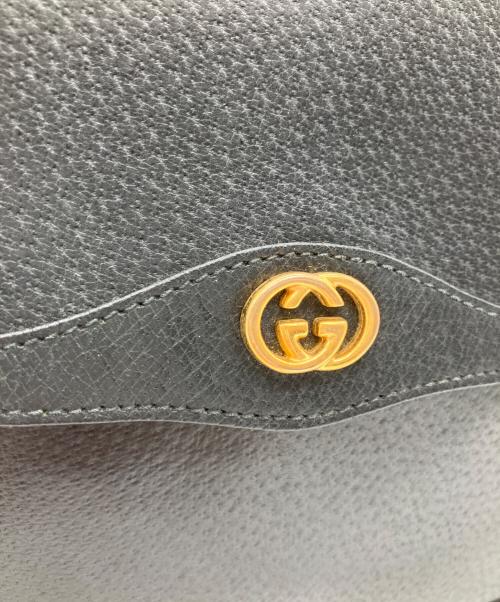 GUCCI（グッチ）GUCCI (グッチ) GUCCI　ショルダーバッグ ブラックの古着・服飾アイテム