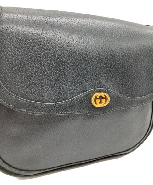 GUCCI（グッチ）GUCCI (グッチ) GUCCI　ショルダーバッグ ブラックの古着・服飾アイテム