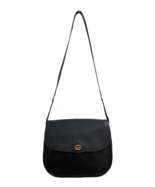 GUCCI（グッチ）GUCCI (グッチ) GUCCI　ショルダーバッグ ブラックの古着・服飾アイテム