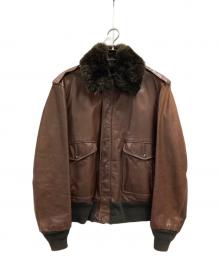Schott（ショット）の古着「フライトジャケット」｜ブラウン