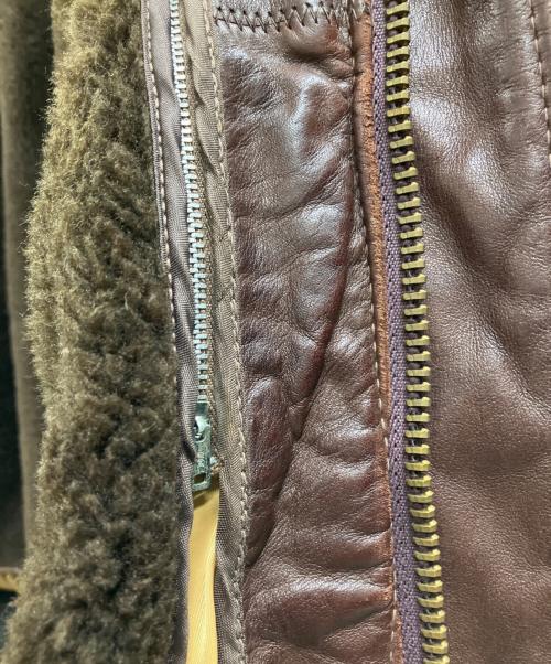 Schott（ショット）Schott (ショット) フライトジャケット ブラウン サイズ:44の古着・服飾アイテム