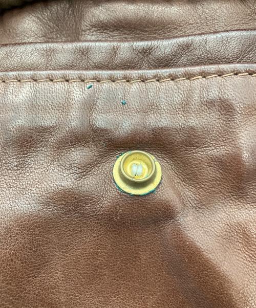 Schott（ショット）Schott (ショット) フライトジャケット ブラウン サイズ:44の古着・服飾アイテム