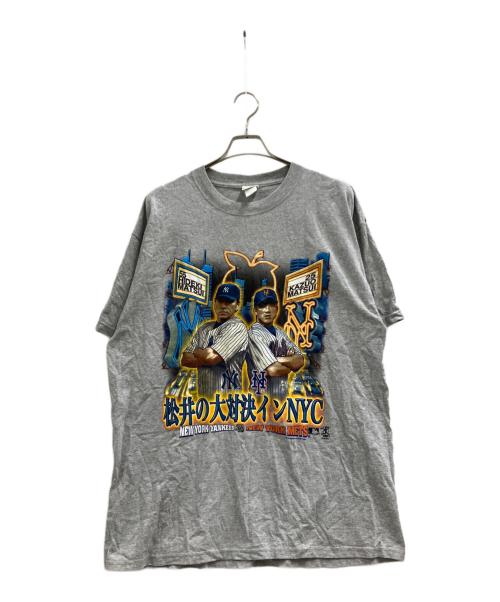 LEE（リー）LEE (リー) 00'sプリントTシャツ 松井の大対決 グレー サイズ:XLの古着・服飾アイテム