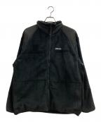 WIND AND SEAウィンダンシー）の古着「WDS MILITARY FLEECE JACKET」｜ブラック
