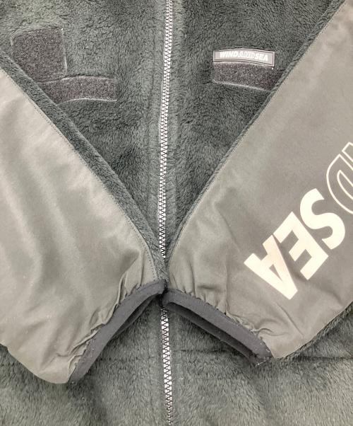WIND AND SEA（ウィンダンシー）WIND AND SEA (ウィンダンシー) WDS MILITARY FLEECE JACKET ブラック サイズ:Mの古着・服飾アイテム