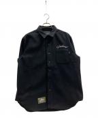 WIND AND SEA×JOHNSON WOOLEN MILLSウィンダンシー×ジョンソンウーレンミルズ）の古着「コーチジャケット」｜ブラック