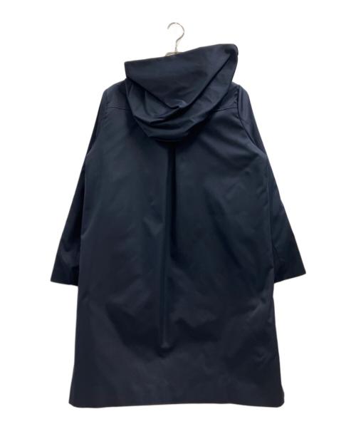 BARNEYS NEWYORK（バーニーズ・ニューヨーク）BARNEYS NEWYORK (バーニーズ・ニューヨーク) ショールカラーコート ネイビー サイズ:40の古着・服飾アイテム