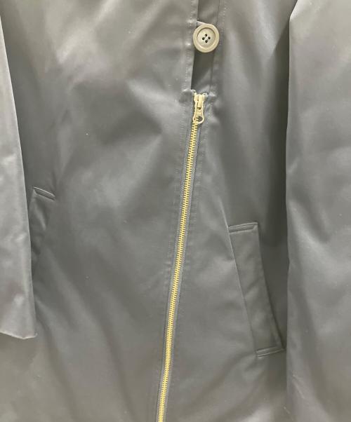 BARNEYS NEWYORK（バーニーズ・ニューヨーク）BARNEYS NEWYORK (バーニーズ・ニューヨーク) ショールカラーコート ネイビー サイズ:40の古着・服飾アイテム