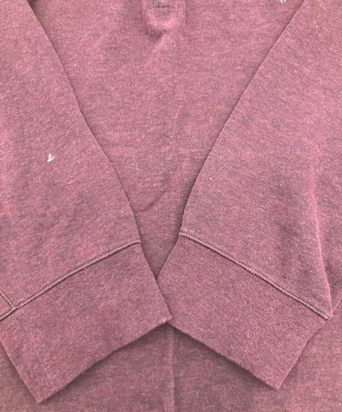 POLO RALPH LAUREN（ポロ・ラルフローレン）POLO RALPH LAUREN (ポロ・ラルフローレン) ハーフジップスウェット ワインレッド サイズ:Lの古着・服飾アイテム