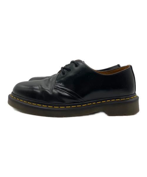Dr.Martens（ドクターマーチン）Dr.Martens (ドクターマーチン) 3ホールシューズ ブラック サイズ:UK7の古着・服飾アイテム