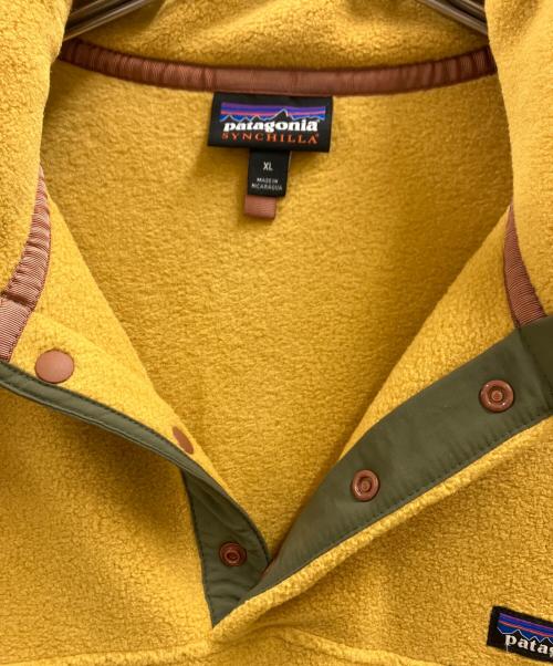 Patagonia（パタゴニア）Patagonia (パタゴニア) シンチラ・スナップT イエロー サイズ:XLの古着・服飾アイテム