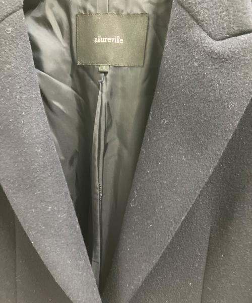 allureville（アルアバイル）allureville (アルアバイル) コート ブラック サイズ:1の古着・服飾アイテム