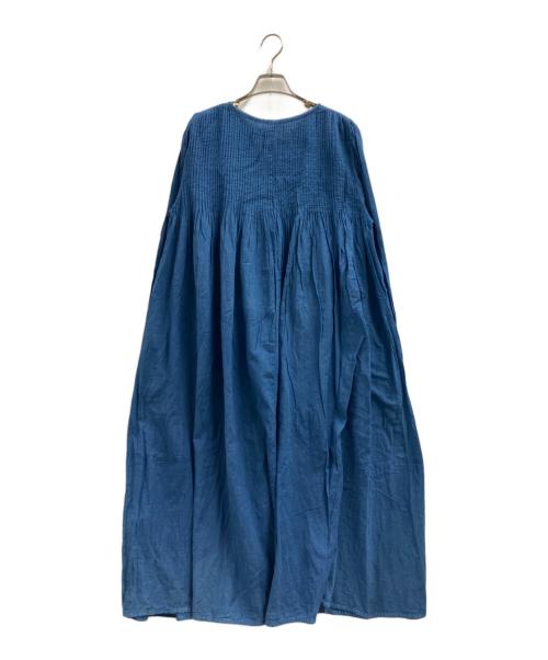 ICHI Antiquites（イチアンティークス）ichi Antiquites (イチアンティークス) 長袖ワンピース ネイビー サイズ:FREE 未使用品の古着・服飾アイテム