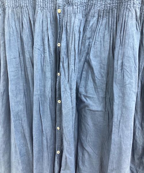 ICHI Antiquites（イチアンティークス）ichi Antiquites (イチアンティークス) 長袖ワンピース ネイビー サイズ:FREE 未使用品の古着・服飾アイテム
