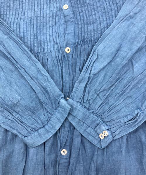 ICHI Antiquites（イチアンティークス）ichi Antiquites (イチアンティークス) 長袖ワンピース ネイビー サイズ:FREE 未使用品の古着・服飾アイテム