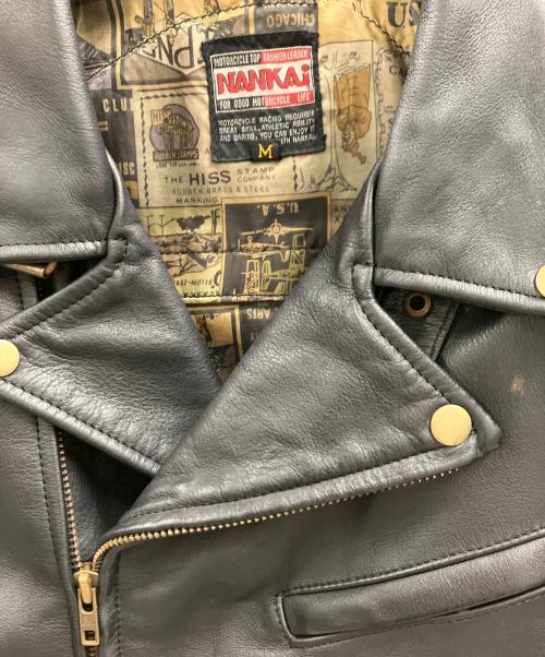 NANKAI（ナンカイ）NANKAI (ナンカイ) レザーライダースジャケット ブラック サイズ:Mの古着・服飾アイテム
