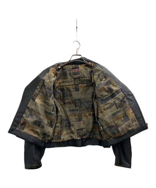 NANKAI（ナンカイ）NANKAI (ナンカイ) レザーライダースジャケット ブラック サイズ:Mの古着・服飾アイテム