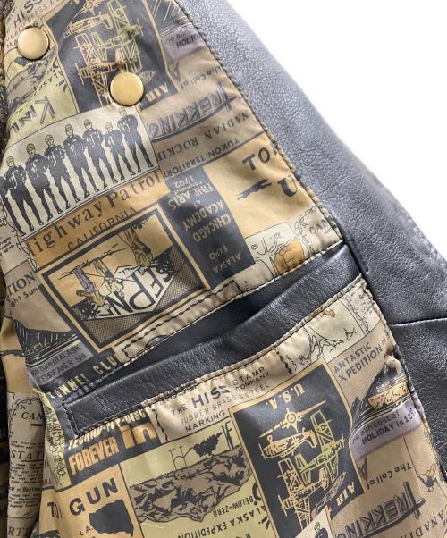 NANKAI（ナンカイ）NANKAI (ナンカイ) レザーライダースジャケット ブラック サイズ:Mの古着・服飾アイテム