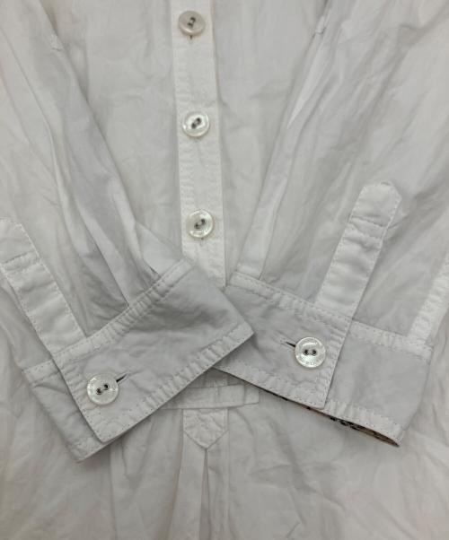BURBERRY BLUE LABEL（バーバリー ブルー レーベル）BURBERRY BLUE LABEL (バーバリー ブルー レーベル) 長袖ワンピース ホワイト サイズ:38の古着・服飾アイテム