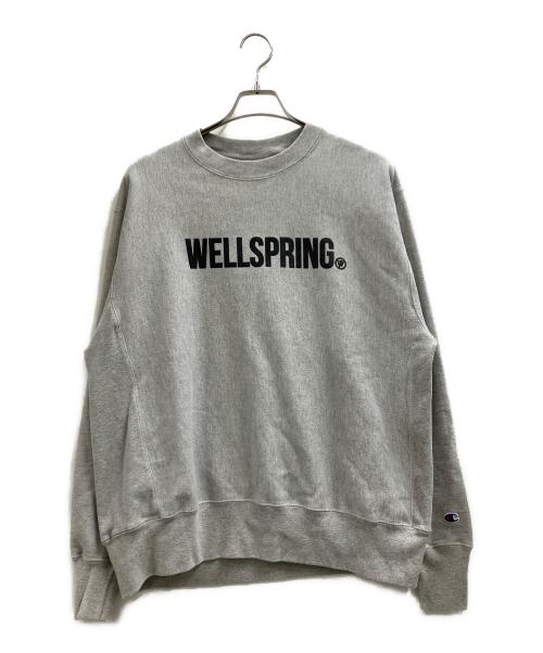 Champion REVERSE WEAVE（チャンピオン リバース ウィーブ）Champion REVERSE WEAVE (チャンピオン リバース ウィーブ) スウェット グレー サイズ:Lの古着・服飾アイテム