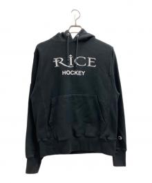 Champion REVERSE WEAVE（チャンピオン リバース ウィーブ）の古着「プルオーバーパーカー」｜ブラック